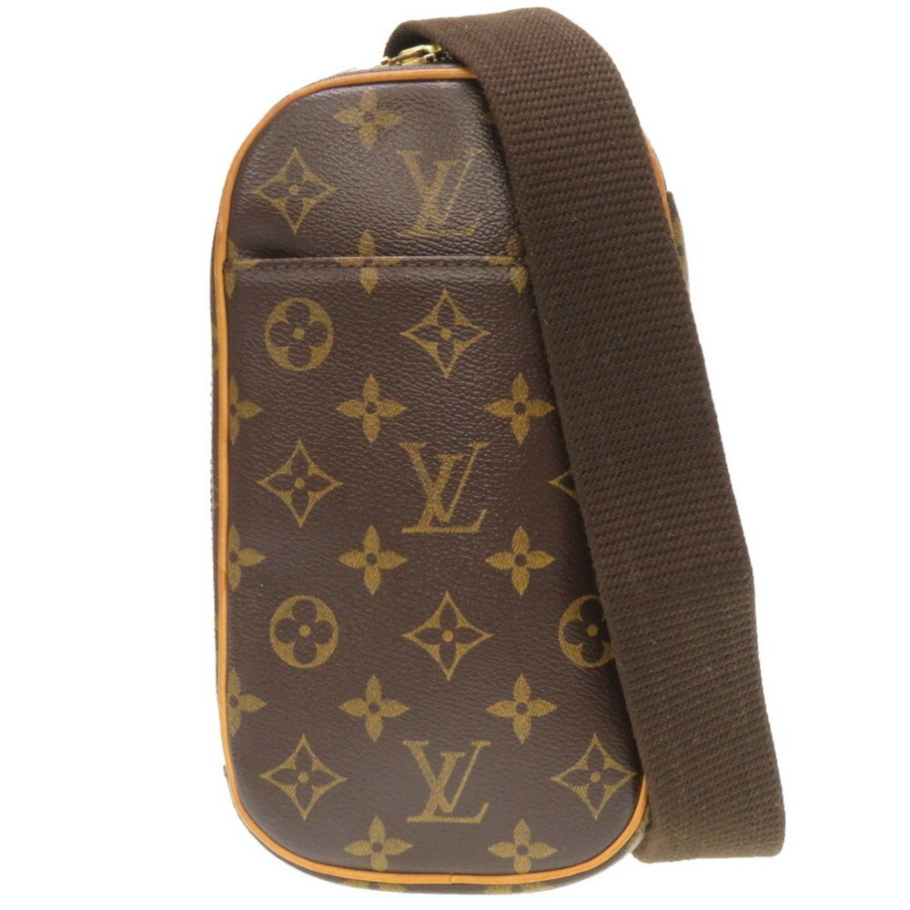 LOUIS VUITTON Monogram Pochette Ganju M51870 Body Bag